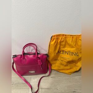 Fuchsia color Valentino handbag for sale in very good condition!